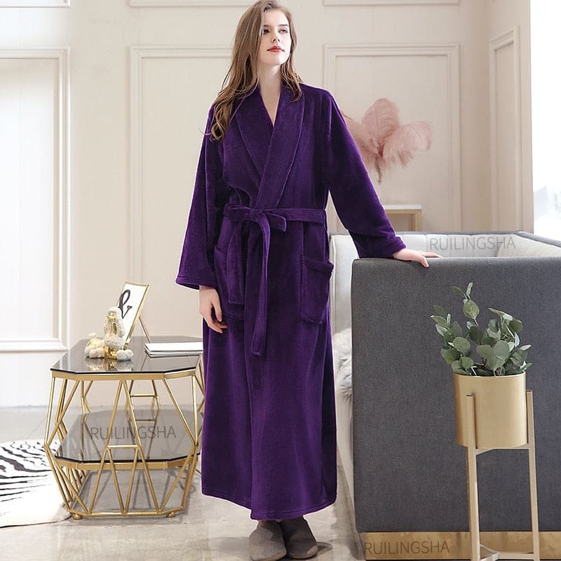Peignoir Pilou Pilou Femme Violet