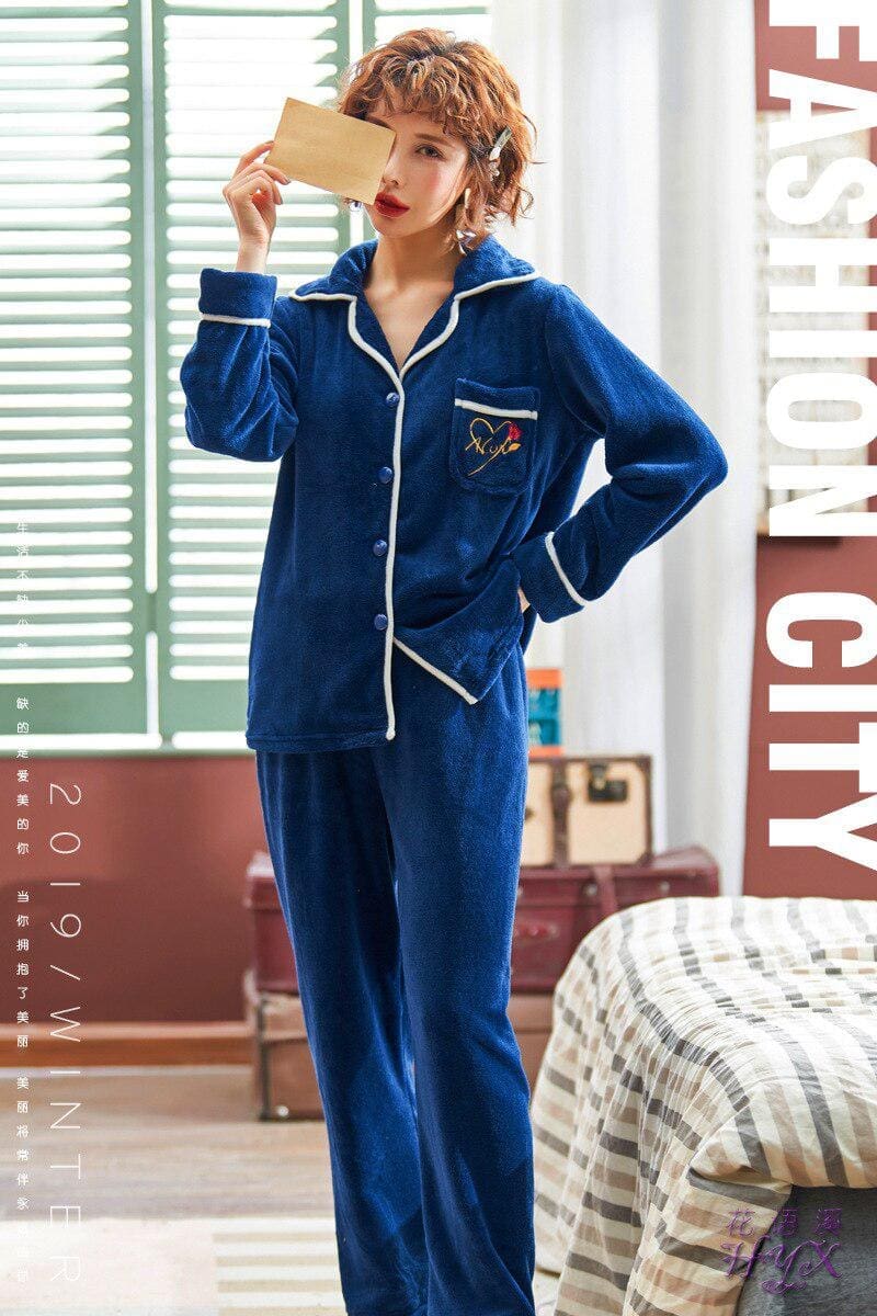 Pyjama Pilou Pilou Bleu Marine - Image 4