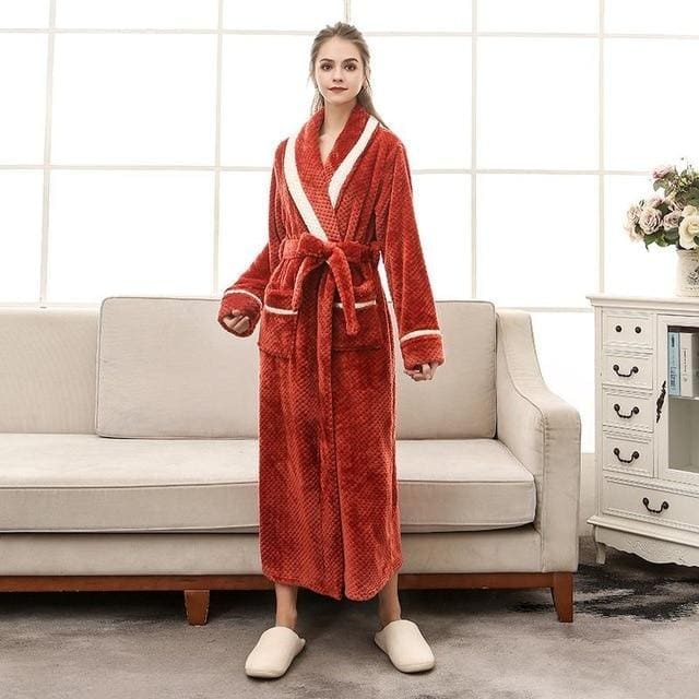 Peignoir De Bain Femme Très Long