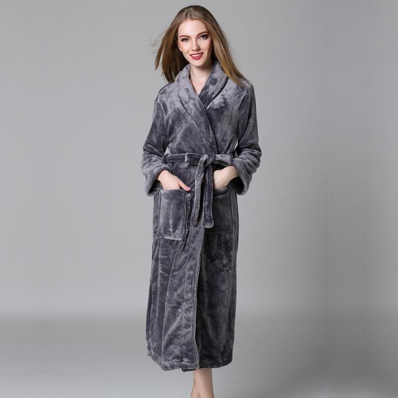 Peignoir Polaire Doux Femme