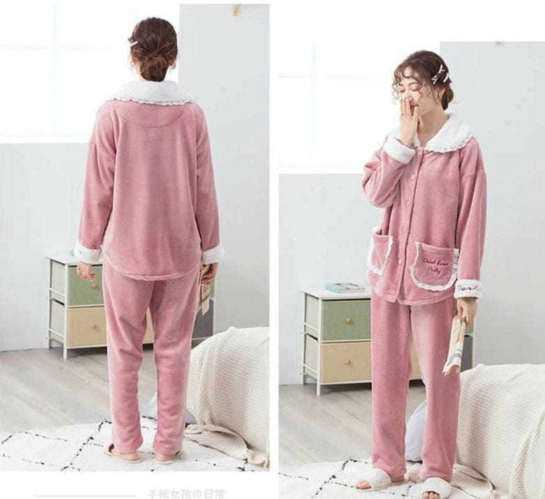 Pyjama Col Claudine - Image 3