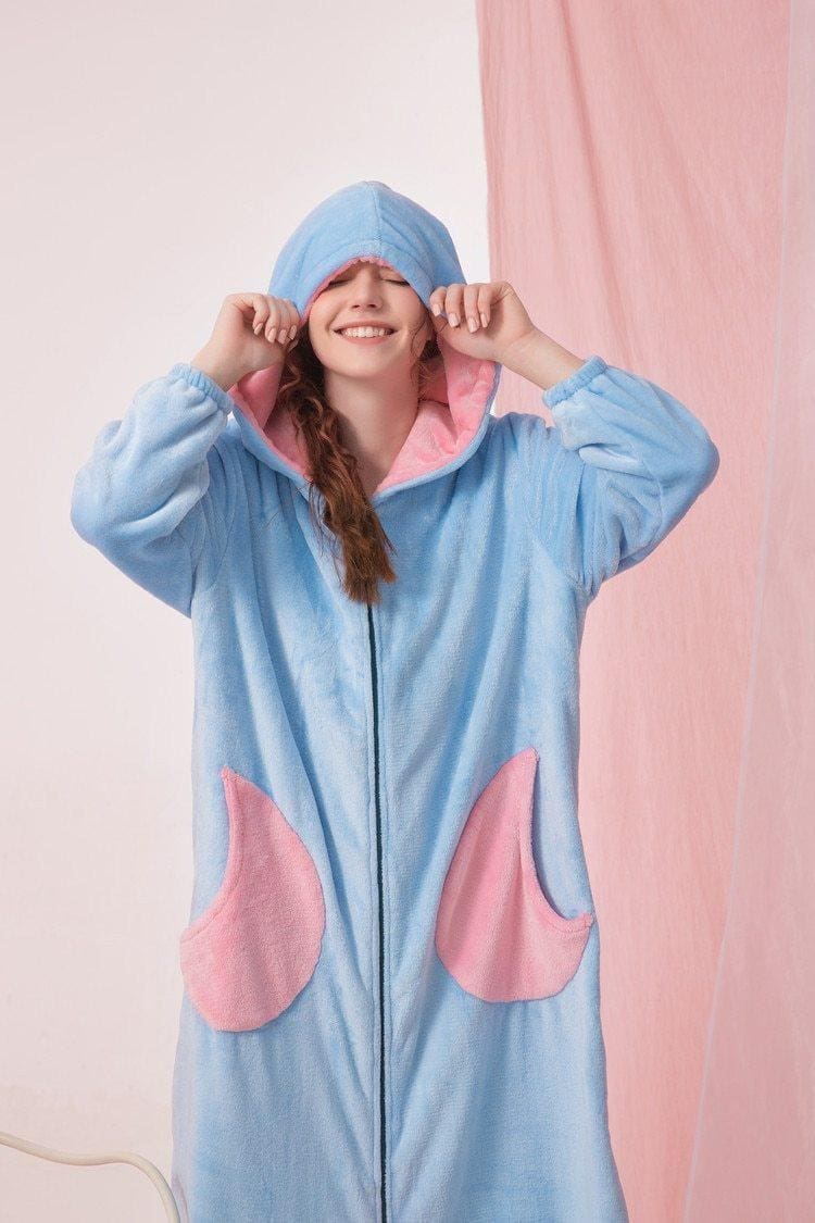 Robe de Chambre Polaire Longue Zippée - Image 5