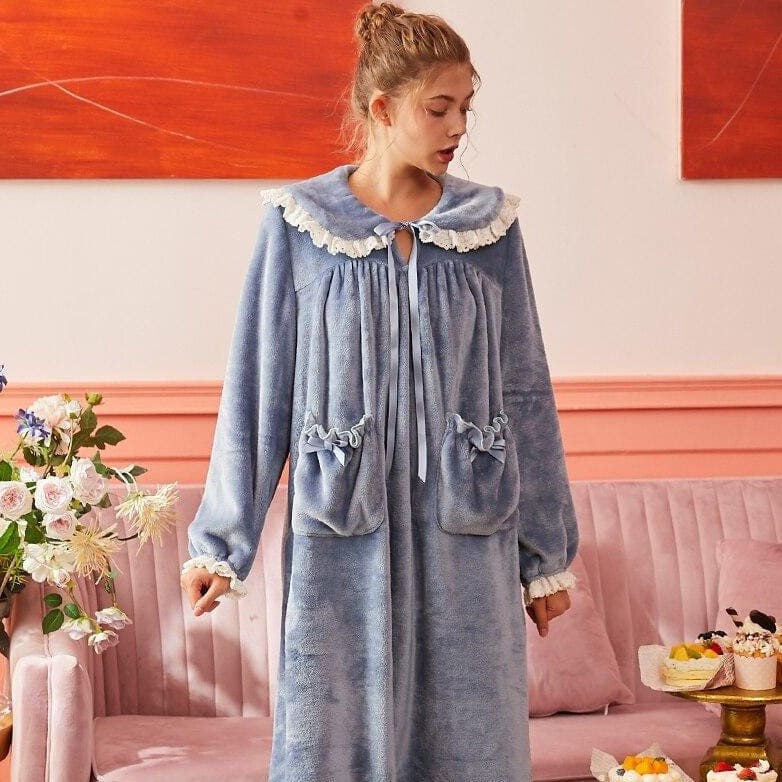 Robe de Chambre Col Claudine