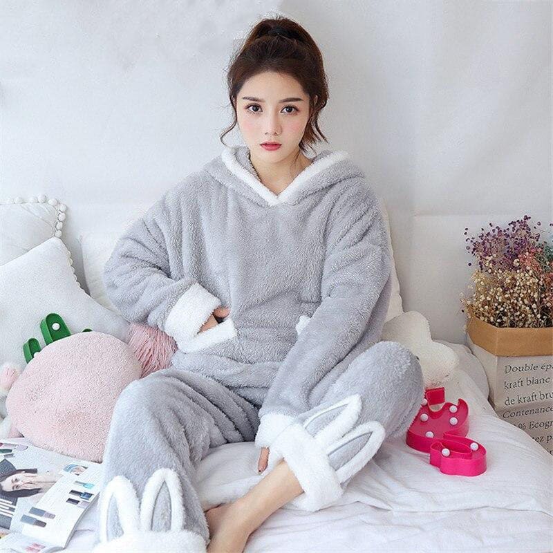 Pyjama Lapin Gris - Image 3