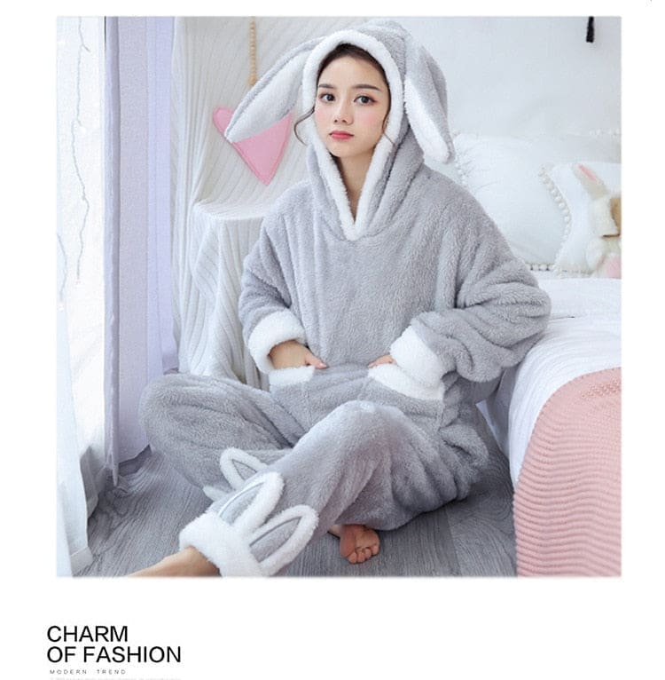Pyjama Lapin Gris - Image 7