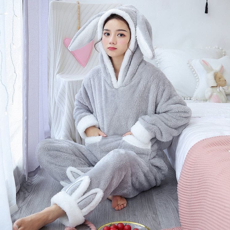 Pyjama Lapin Gris - Image 4
